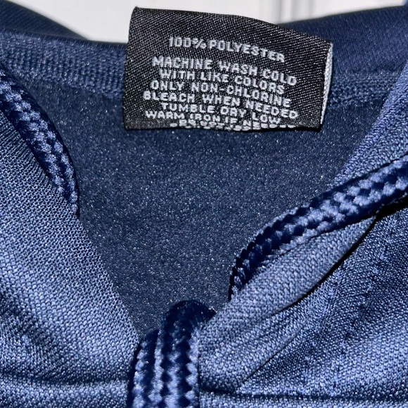 🏈🏟️ University of Michigan Wolverines Marquee Stadium Navy Polyester Hoodie 🏈 - Picture 6 of 14